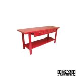 METAL TOP WORK BENCH 3 DRAWER, 78 X 25IN