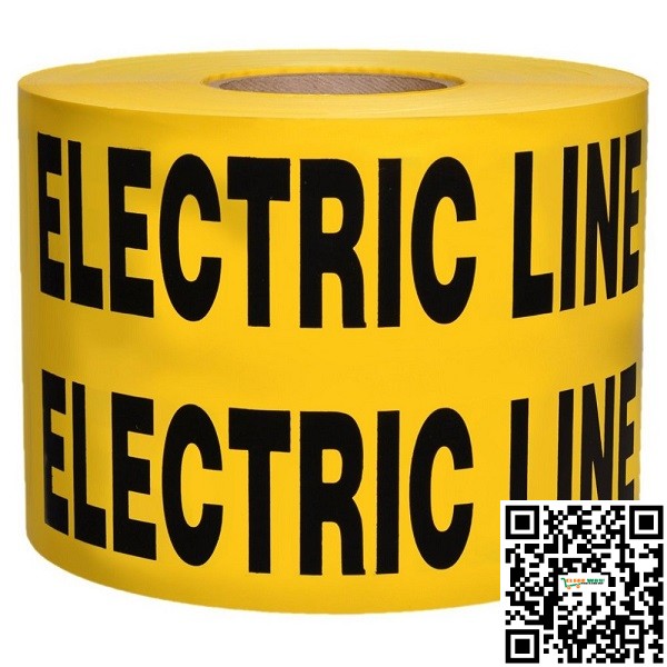 Non Detectable Underground Cable Warning Tape 150MM X 250mtr