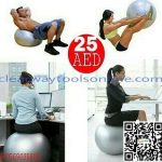Gymnastic Ball @ 25 AED