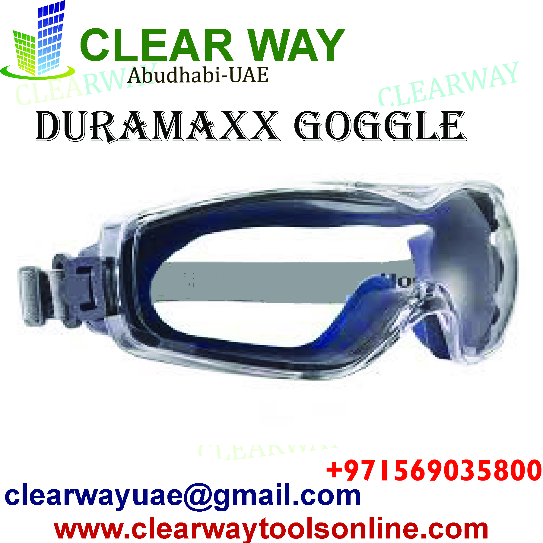DURAMAXX-GOGGLE-SAFETY-PRODUCTS-CLEARWAY-MUSSAFAH-ABUDHABI-UAE