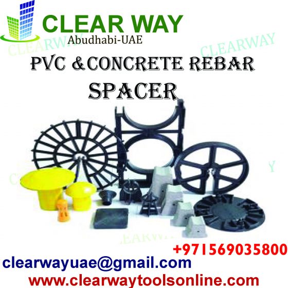 PVC & CONCRETE REBAR SPACER IN MUSSAFAH , ABUDHABI , UAE