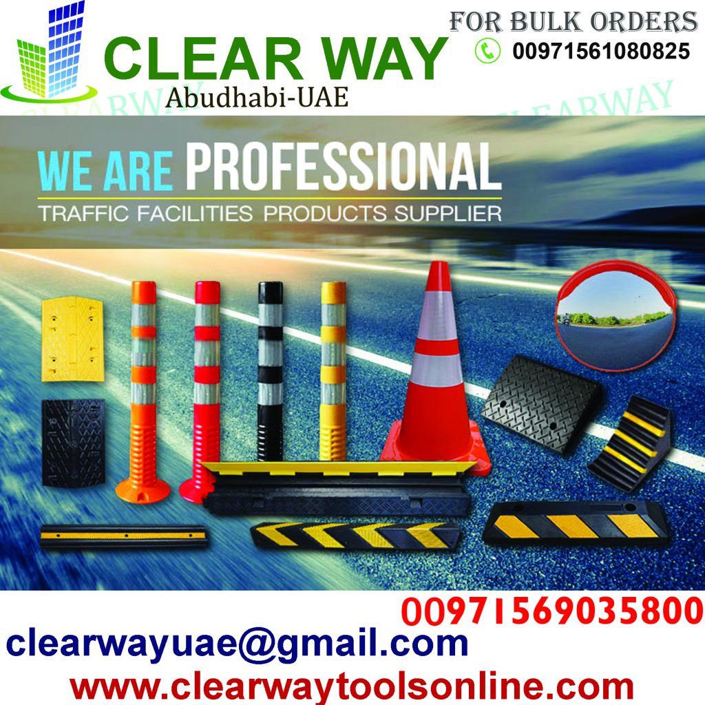 TRAFFIC SAFETY PRODUCTS DEALER IN MUSSAFAH , ABUDHABI ,UAE