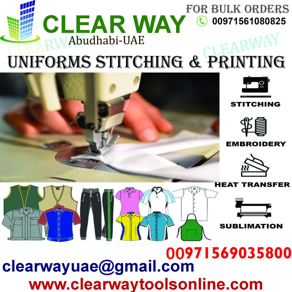 SCREEN PRINTING IN MUSSAFAH , ABUDHABI ,UAE