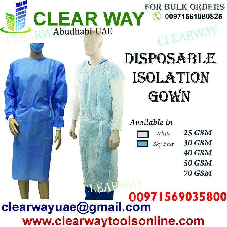 DISPOSABLE COVERALL DEALER IN MUSSAFAH , ABUDHABI , UAE
