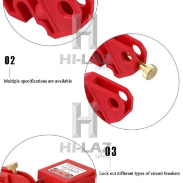 Electrical Moulded Case Circuit Breaker Lockout Device,Electrical Breaker Lock out Mcb Lockout Tagout -HI-LAZ SAFETY – CLEARWAY1-01