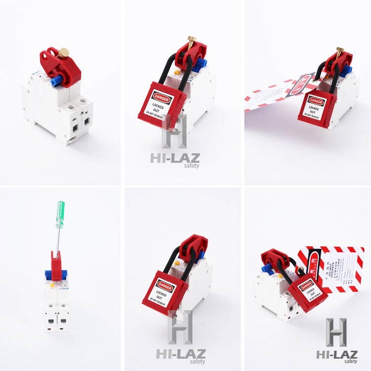 Electrical Moulded Case Circuit Breaker Lockout Device,Electrical Breaker Lock out Mcb Lockout Tagout -HI-LAZ SAFETY – CLEARWAY2-01