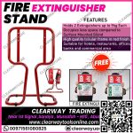 fire extinguisher stand double supplier in uae , clearway ,ryxo safety