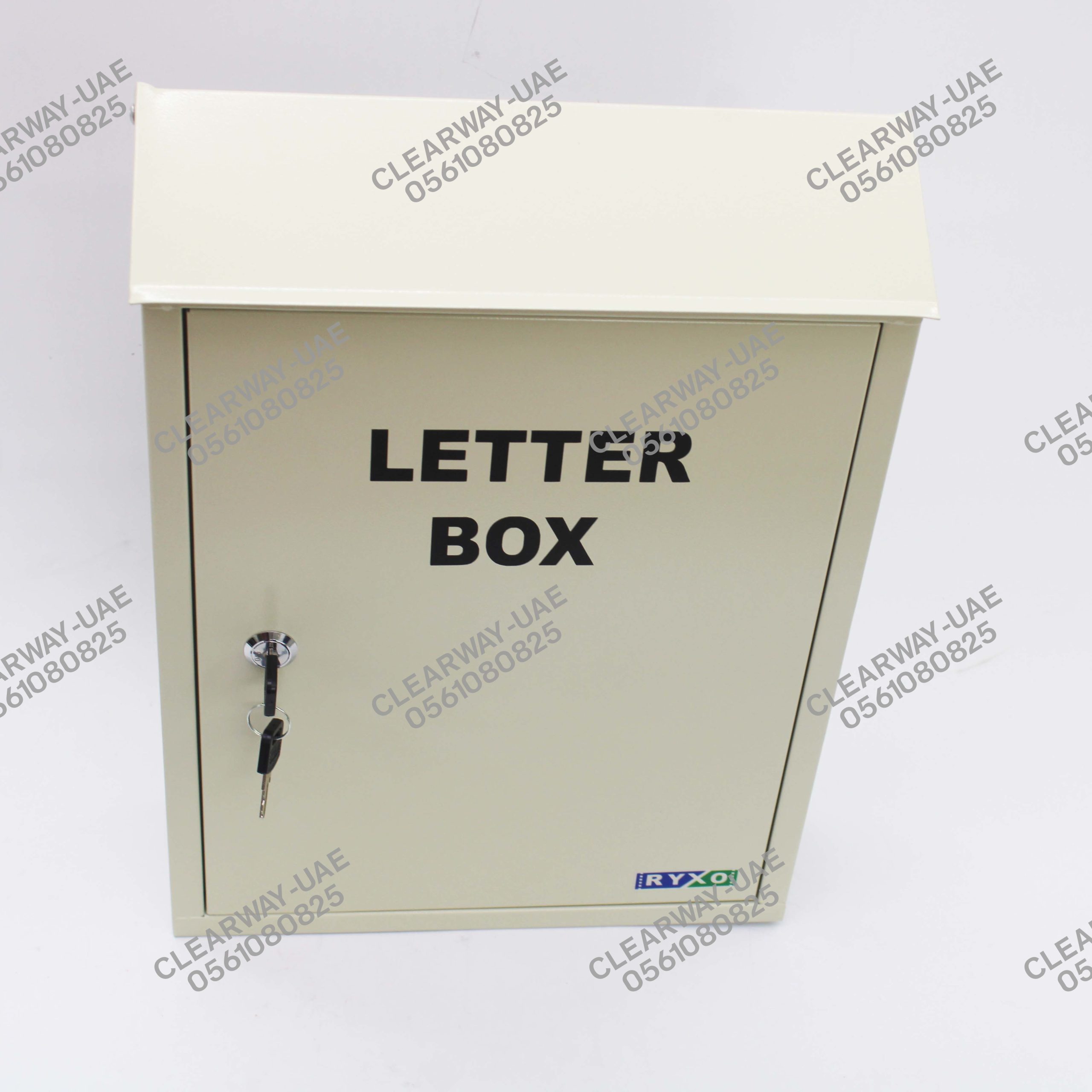 METAL LETTER BOX LARGE SUPPLIER UAE CLEARWAY RYXO SAFETY13