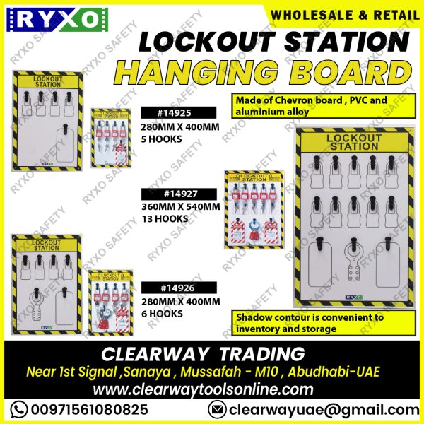 lockout station hanging board