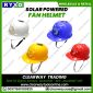 SOLAR POWERED FAN HELMET WHOLESALE AND RETAIL SUPPLIER IN MUSSAFAH , ABUDHABI , UAE BY CLEARWAY SAFETY AND RYXO SAFETY