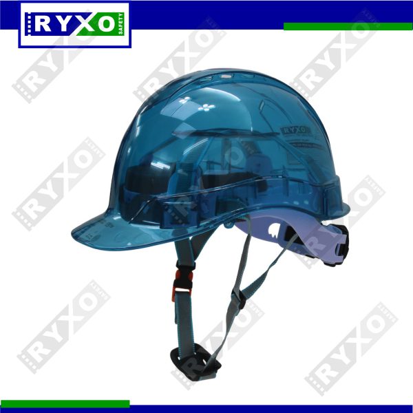 TRANSPARENT SAFETY HELMET WHOLESALE AND RETAIL SUPPLIER IN MUSSAFAH , ABUDHABI , UAE BY CLEARWAY , RYXO SAFETY